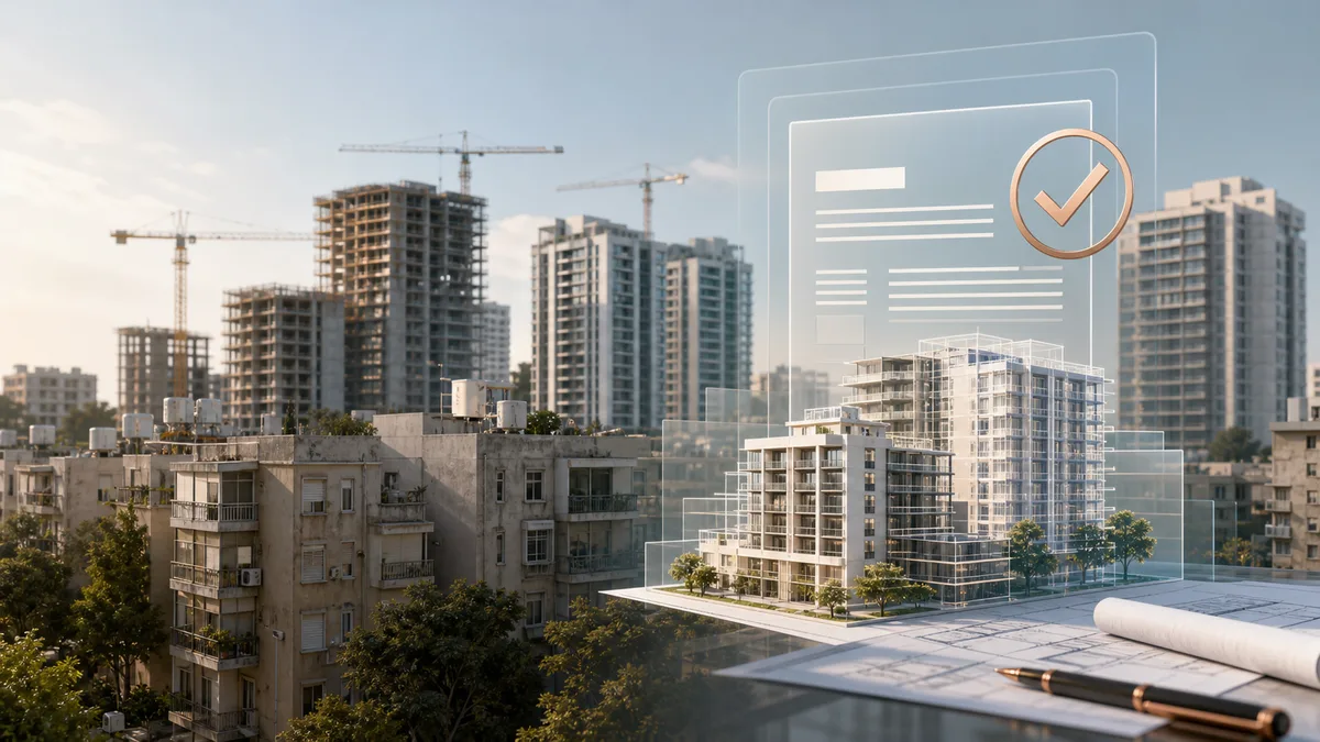 התחדשות עירונית ובדיקת פטור ממס שבח לדיירים בפרויקט פינוי בינוי